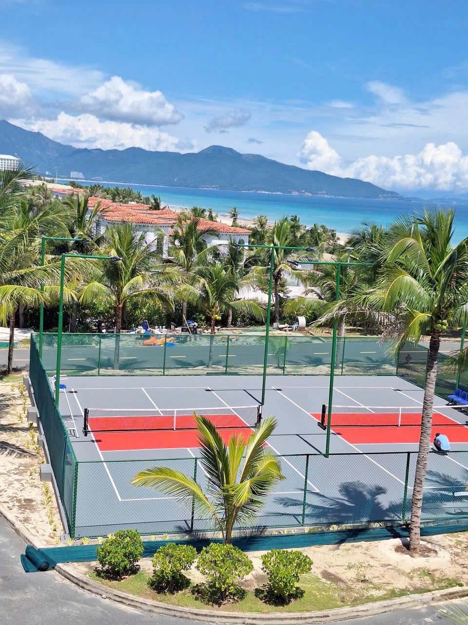 Công trình pickleball ngoài trời tại The Arena Resorts Cam Ranh, Khánh Hoà